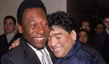 De la admiración mutua a una gran rivalidad: los detalles de la relación entre Diego Maradona y Pelé