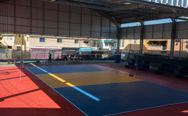Polideportivo inauguración Santo Domingo
