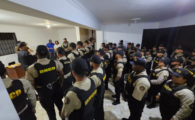 Operativo antidrogas en Capotillo