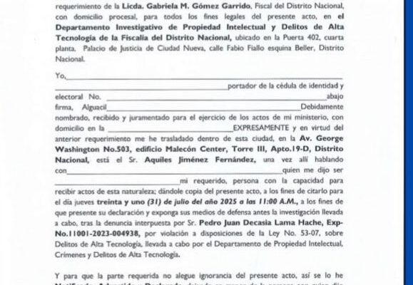 Demanda difamación Plaza Lama