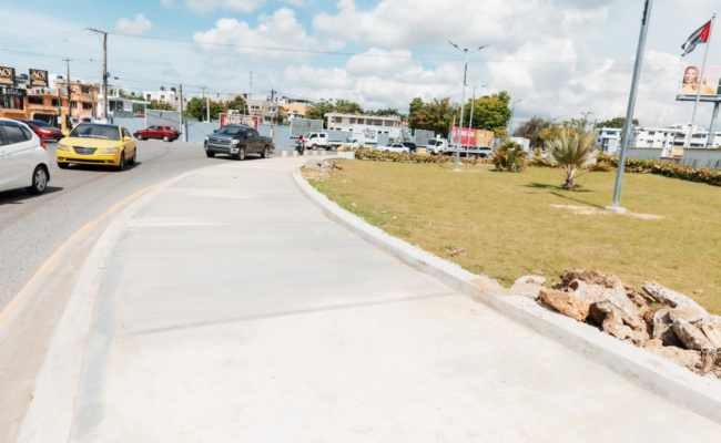 Reconstrucción aceras Santo Domingo