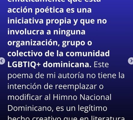 Controversia poema himno dominicano