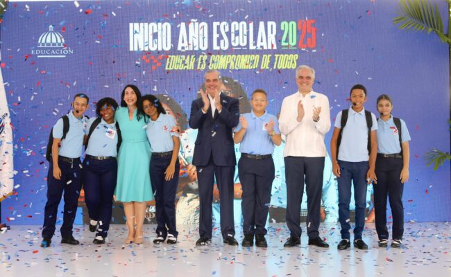 Inicio año escolar República Dominicana