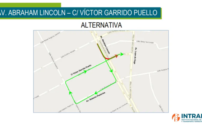 Prohibición giros izquierdos avenidas