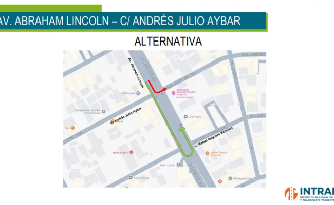 Prohibición giros izquierdos avenidas