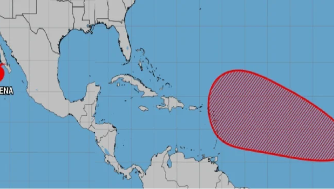 Huracán Lorena Baja California