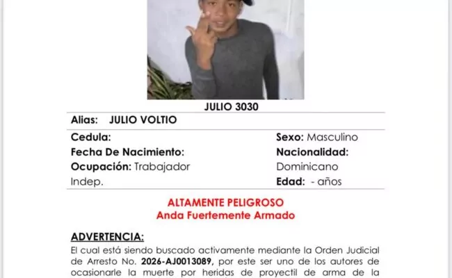 "Localización presuntos delincuentes Santo Domingo"