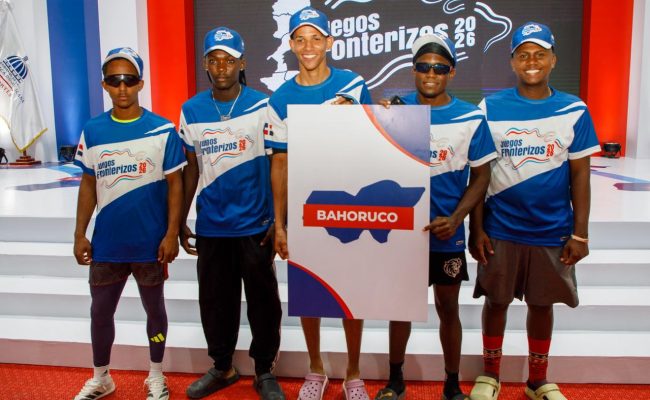 Atletas de Bahoruco en Juegos Fronterizos 2026